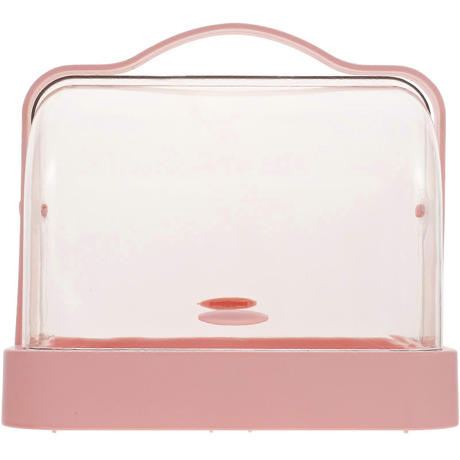 Dresser Makeup Organizer 1 Set Storage Case for Skin Care Products with Clear Lid