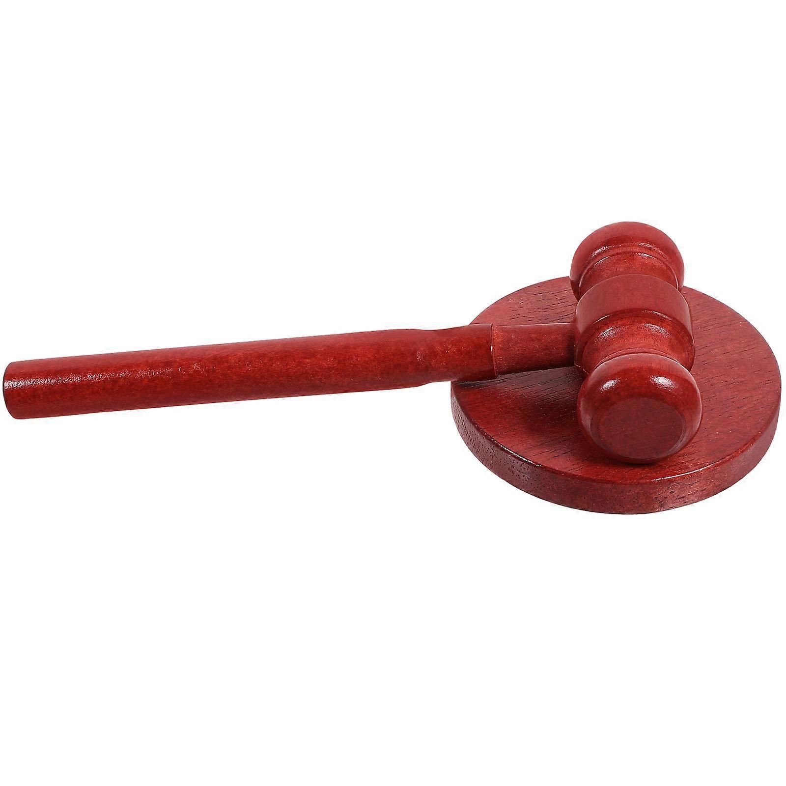 Childrens Hammer Judge Gavel Prop Solid Wood Display Fun And Novelty Auctions 1Set