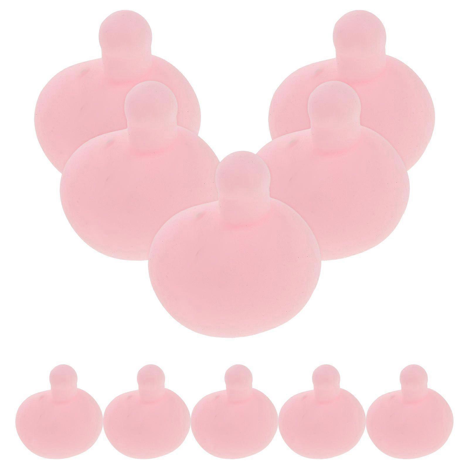 10pcs Squeeze Toy Making Props Squeeze Doll Blow Bubbles Decompression Toy Inner Ball Replacement