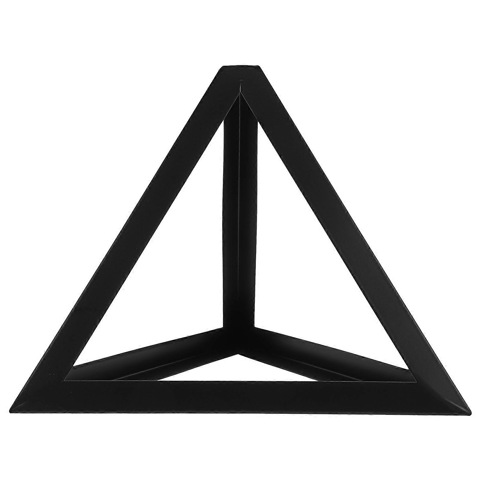 Black Iron Lamp Shade Ring with 10mm Opening for Ceiling Lights and DIY Lighting Projects