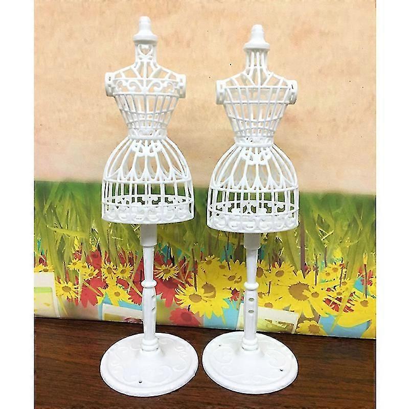 2 Pcs Dolls Clothes Model Brackets Clothes Hangers For Models