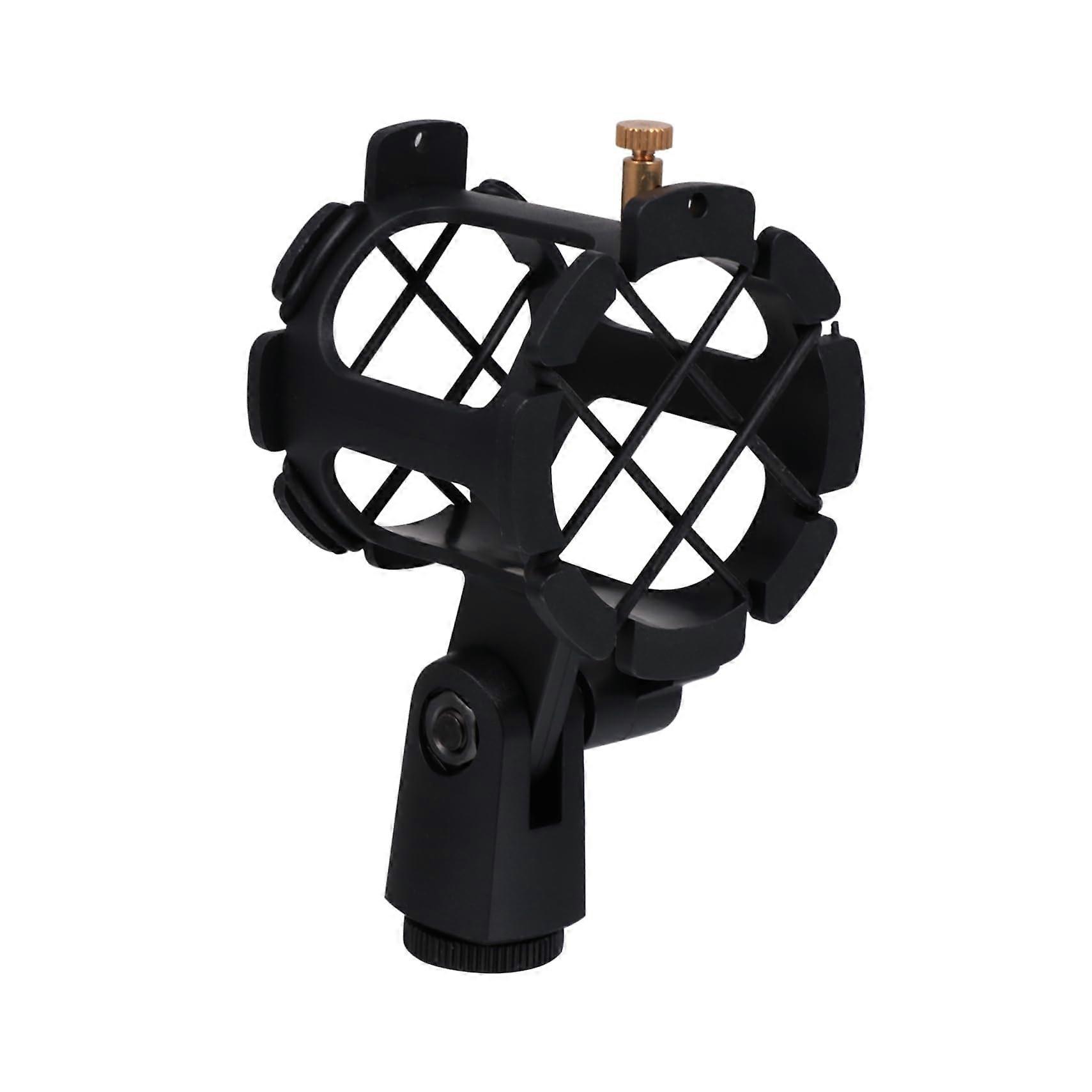 Microphone Shock Absorber Holder for Studio Condenser Mics, Lightweight and Portable