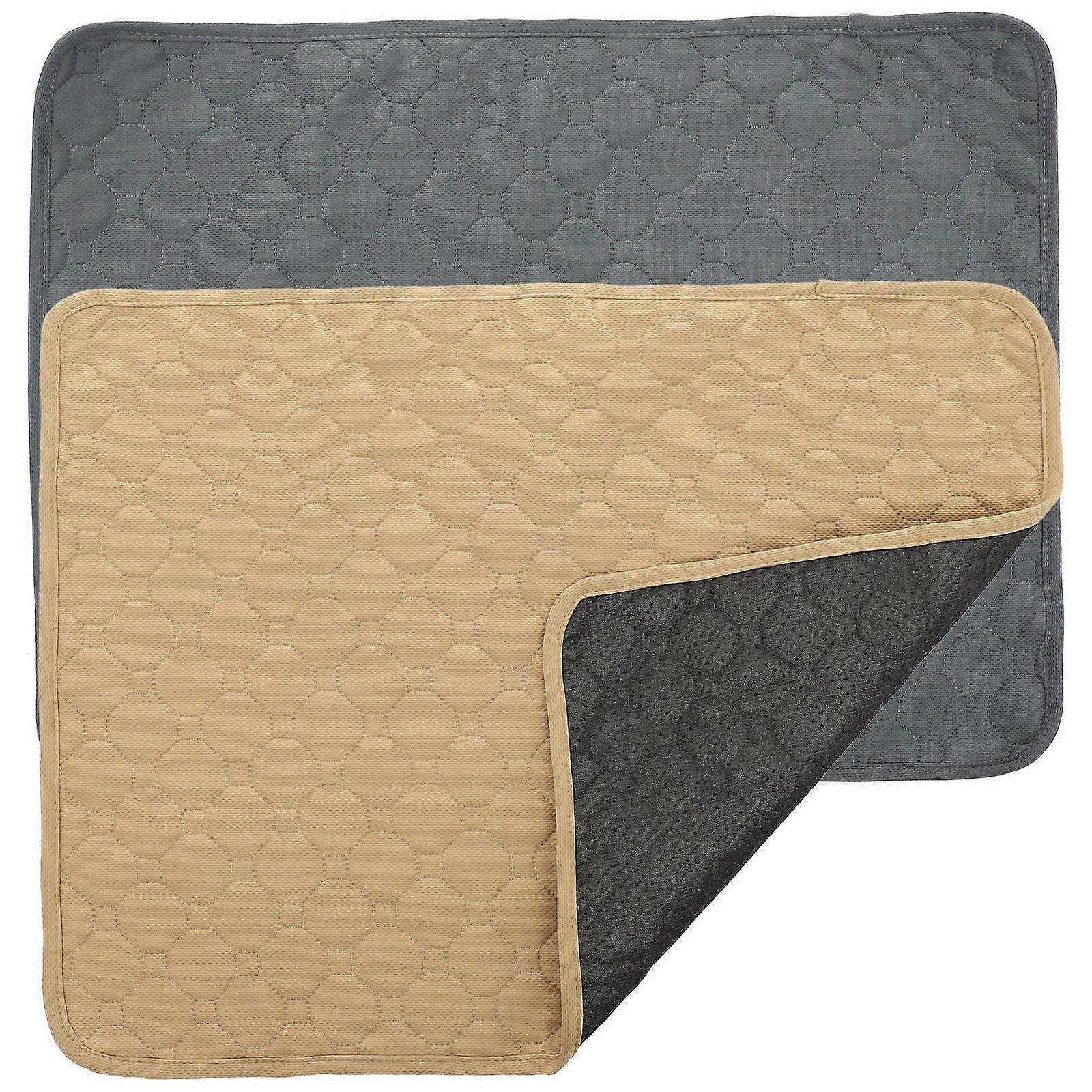 Reusable Dog Pee Pad for Indoor Pet Training with Strong Water Absorption and Deodorization Cloth Assorted Color