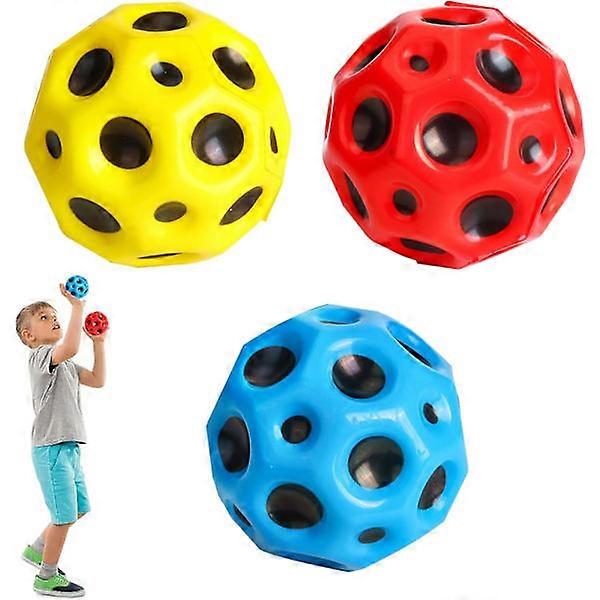 3 pièces Moon Ball, Astro Jump Ball, High Jump Ball Space Ball Moonball