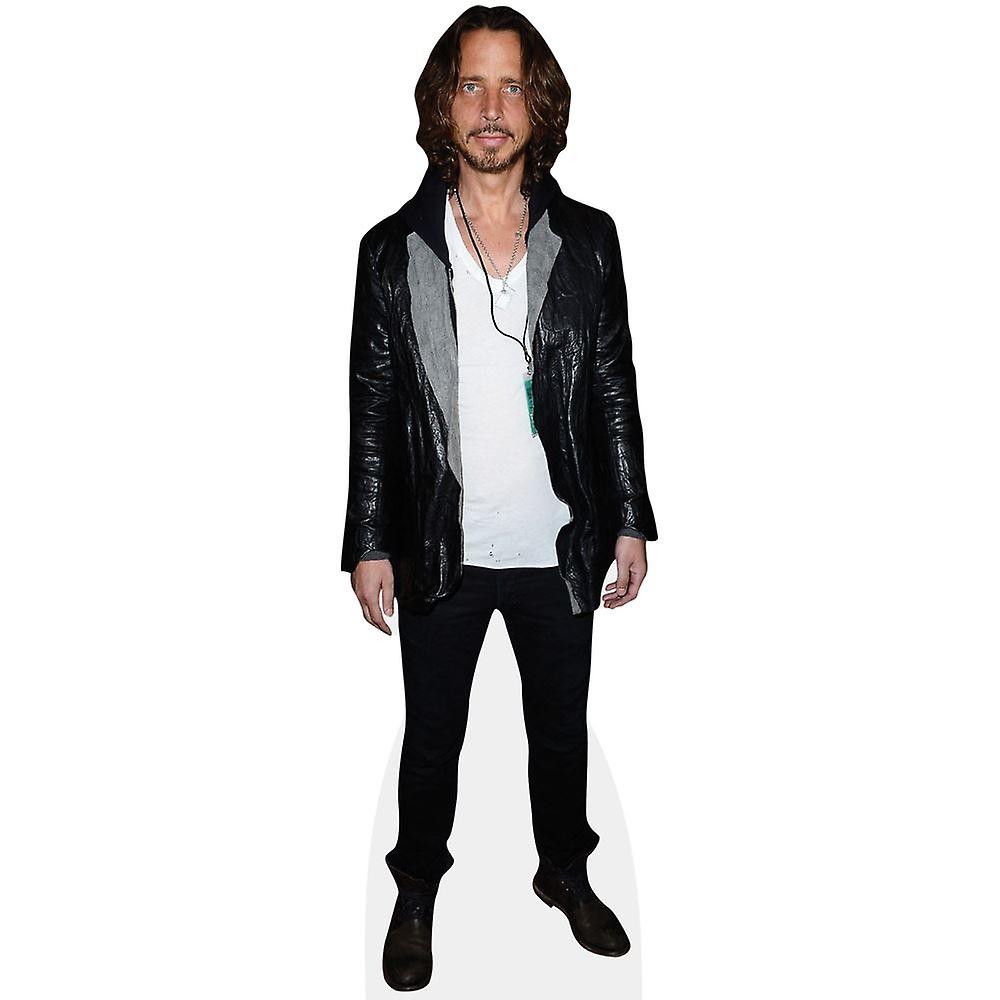 Chris Cornell (Jacket) Cardboard Cutout (lifesize OR mini size). Standee. Stand Up.