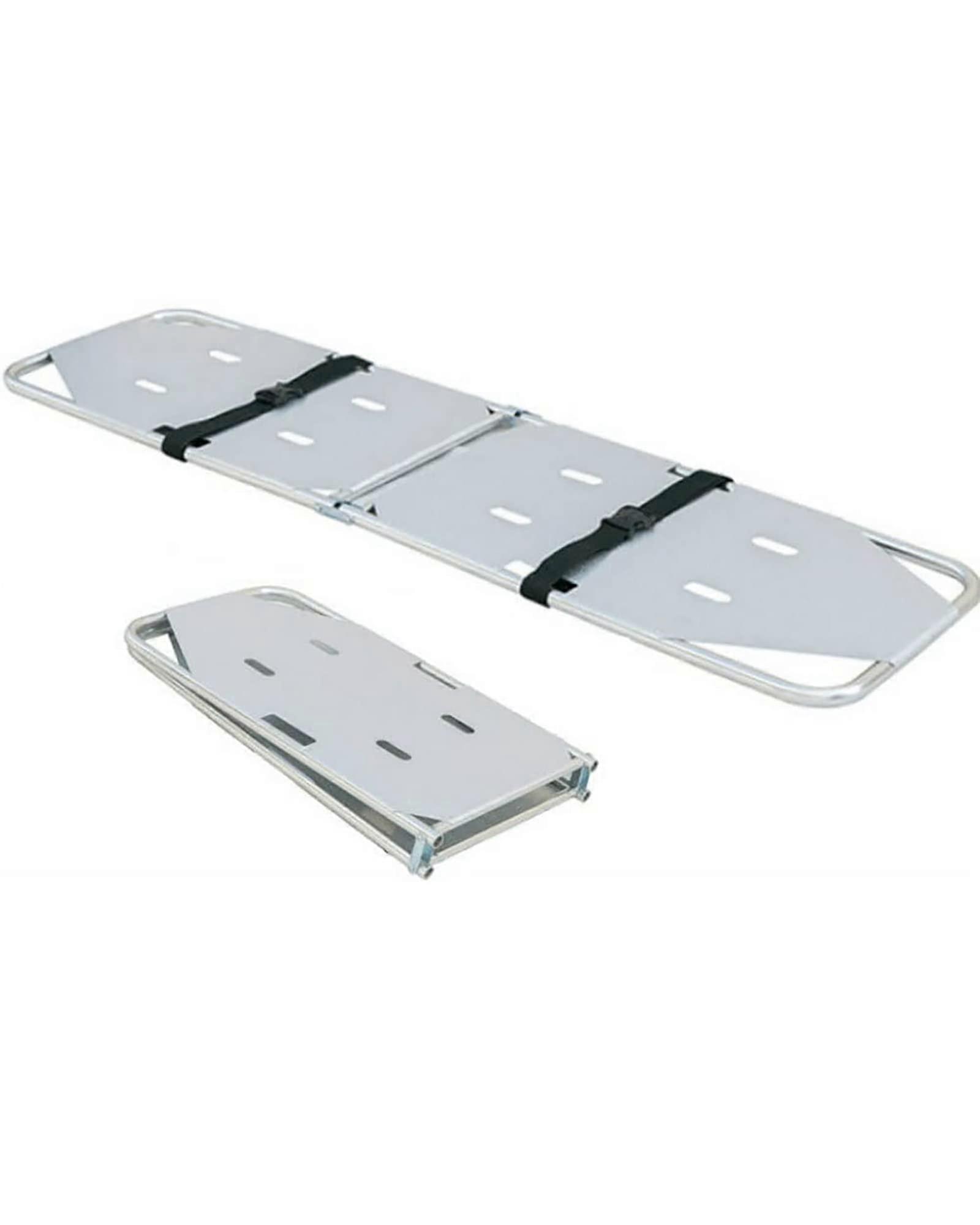 Portable Emergency Rescue Track Foldable Aluminium Alloy Spine Immobilisation Device For Hospital Transport