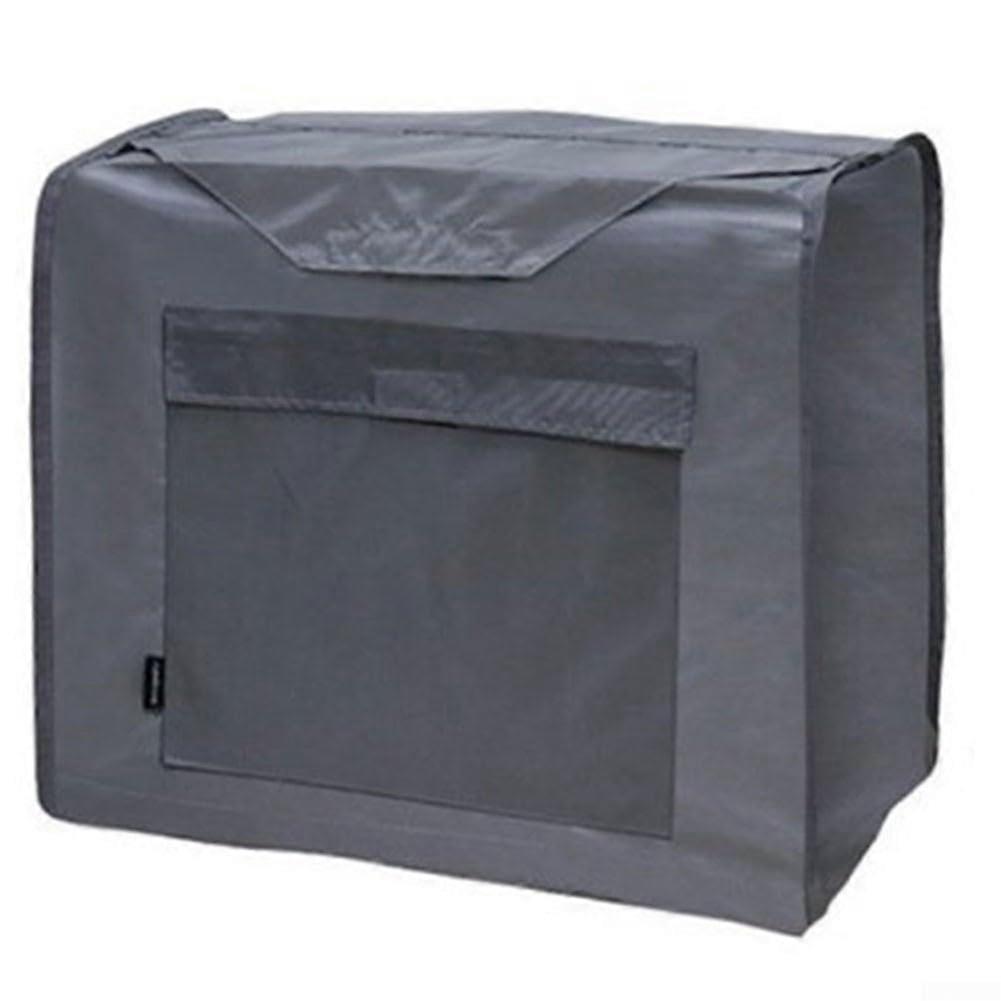 Weatherresistant Oxford fabric generator cover with handles and elastic bottom