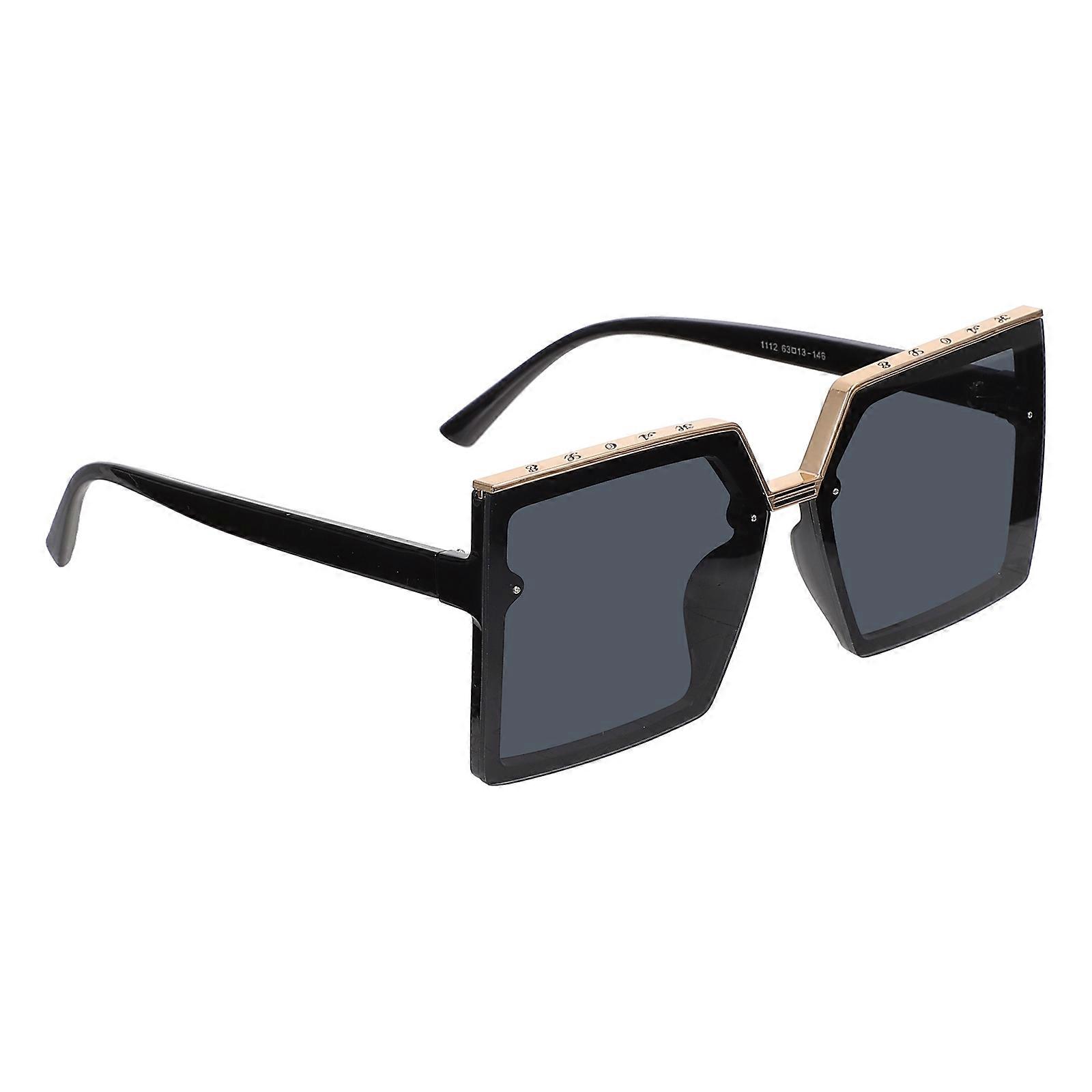 Large Frame Sunglasses for Both Men and Women, Ideal for Traveling and Driving