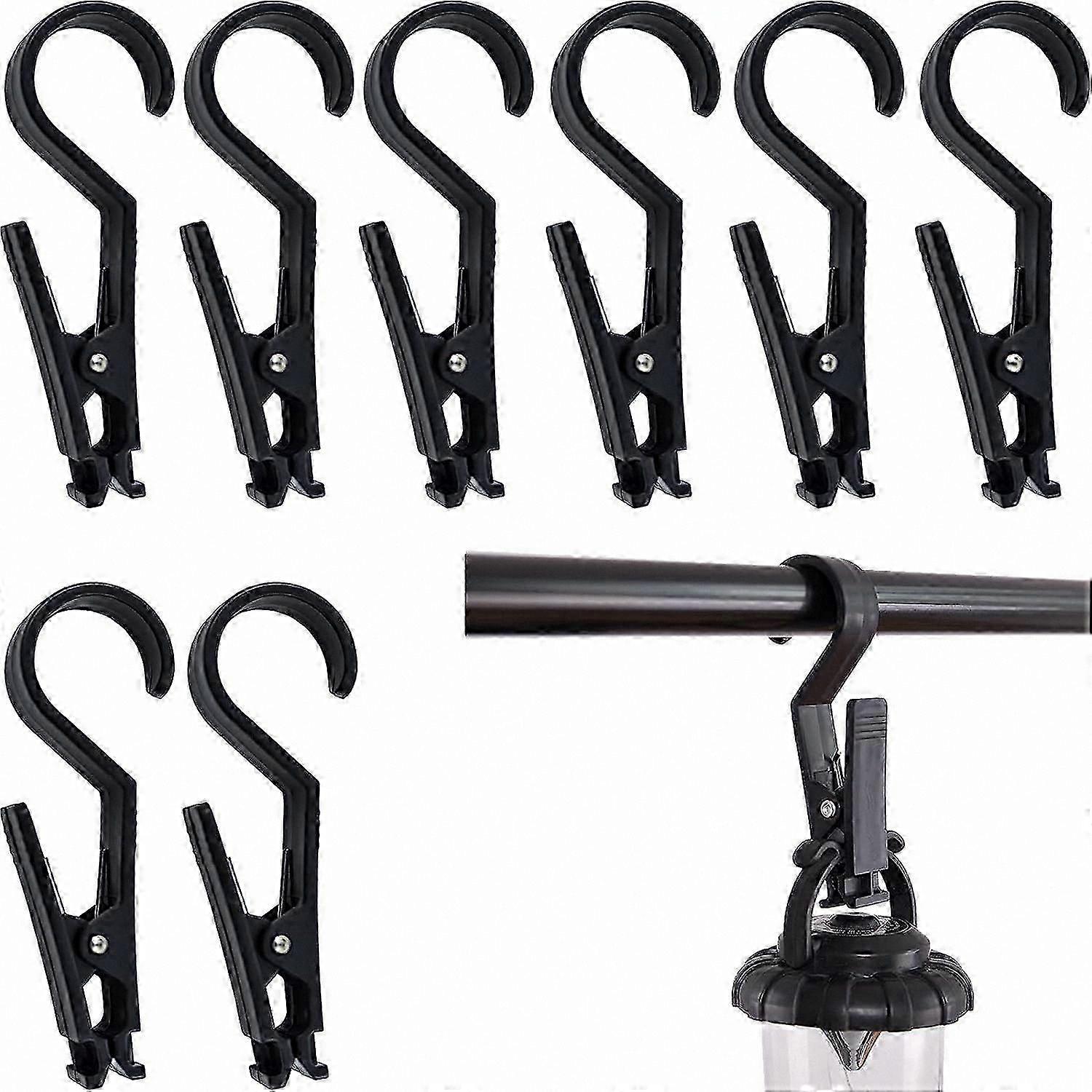 8-Pack Multifunctional Canopy Clips for Tents and Outdoor Use