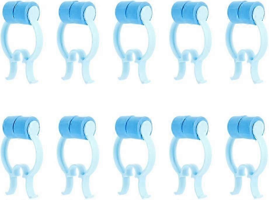 10 قطع مقاطع إيقاف الأنف مقاطع سدادة الأنف مقاطع البلاستيك رغوة الأنف مقاطع الانتظار للعرضي أو الناشئة