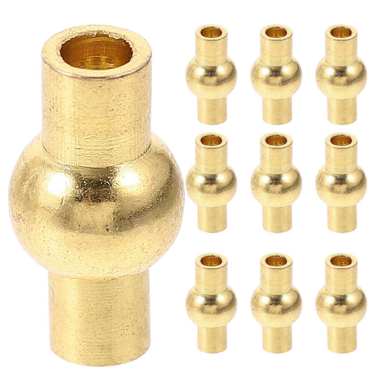 20PCS Durable Bracelet Clasps DIY Jewelry Connectors Shiny Finish for Handmade Necklaces and Accessories