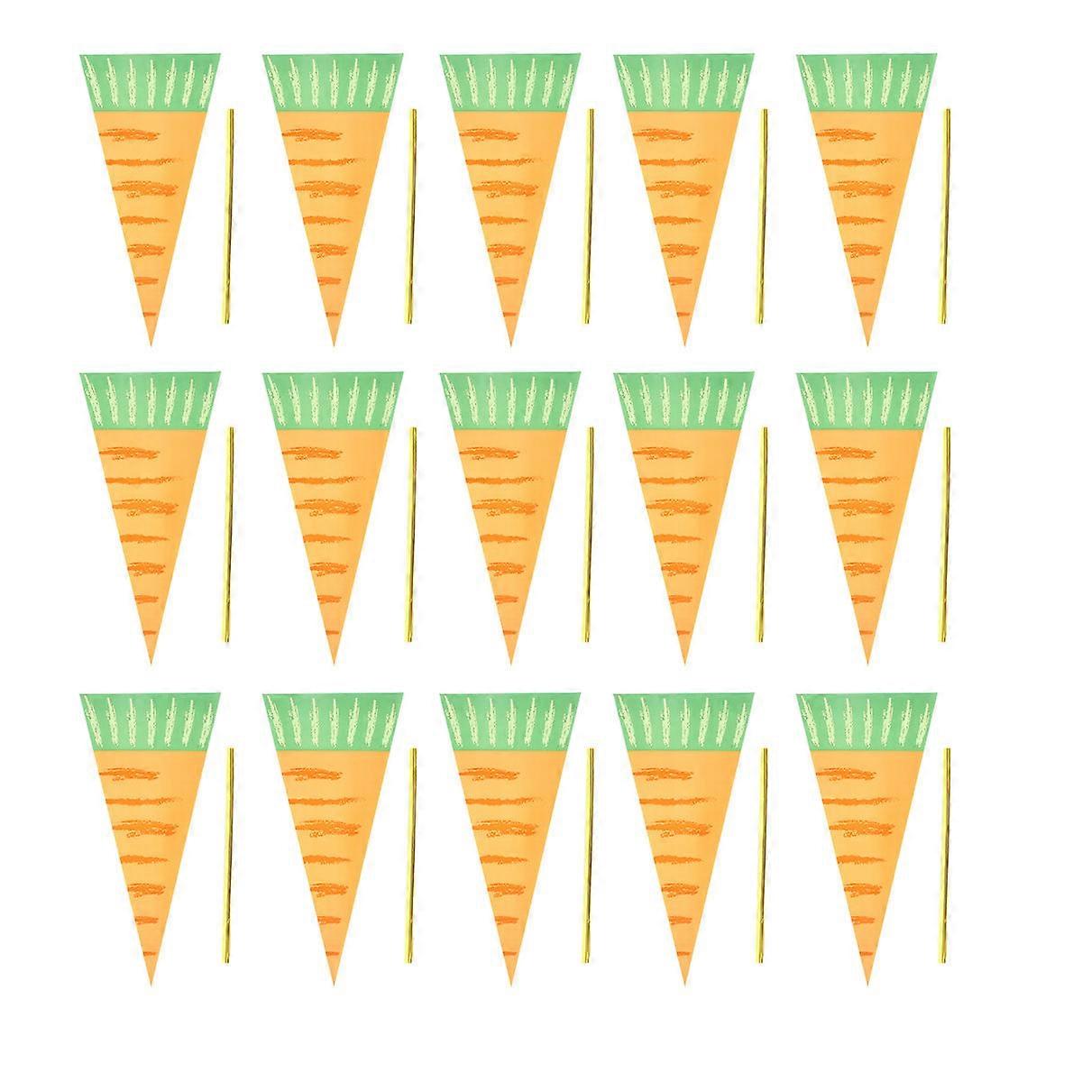 Multi Colored Cone Bags For Candy Gift Packaging Essential For Friends Gatherings Handcrafted Style 150Pcs