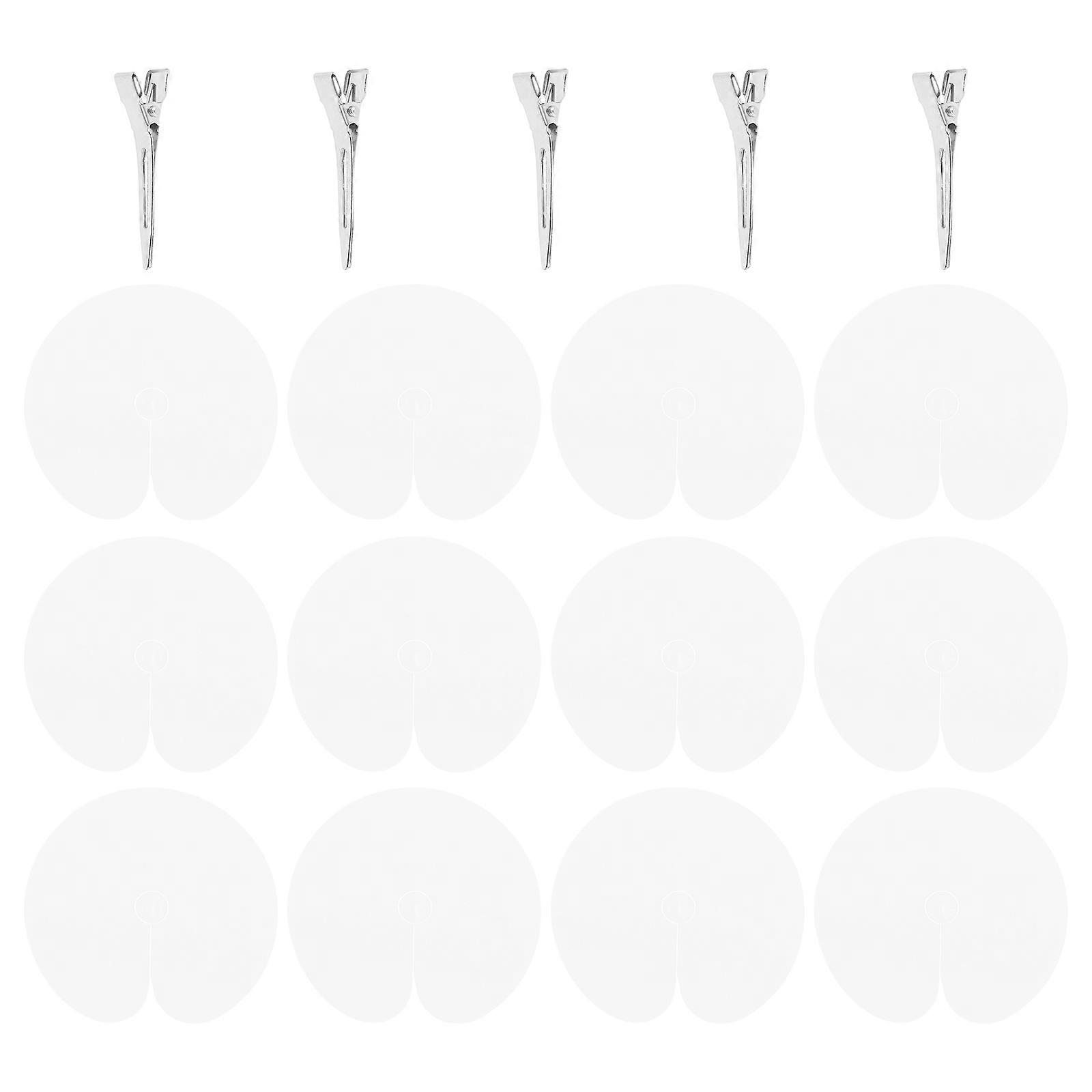 Hair Extension Tool Kit with Heat Shield Guards and Clips for Versatile Use Multi Color PVC 1 Set