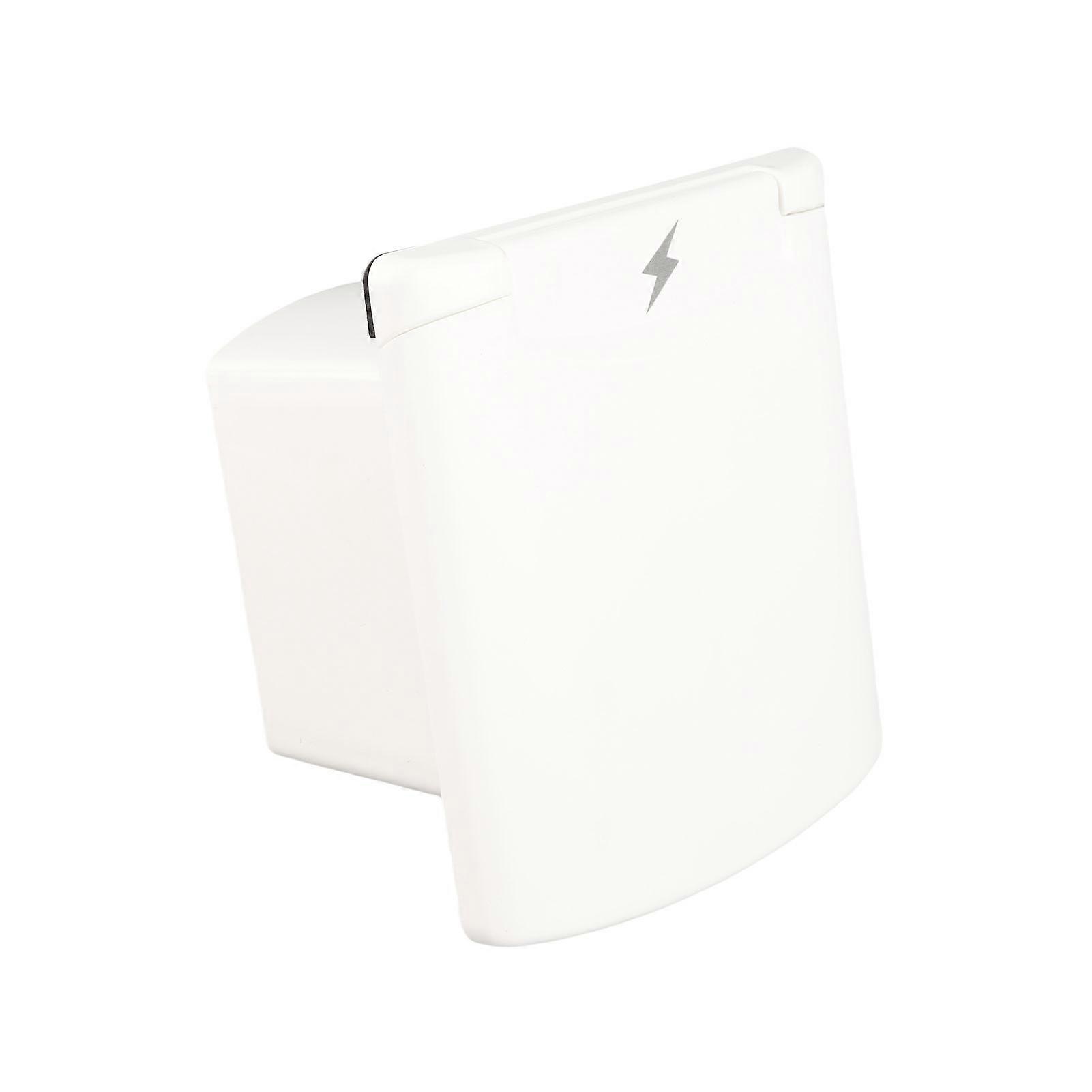 RV Power Outlet 3 Pin External Waterproofing Plug Socket Embedded Mounting 16A