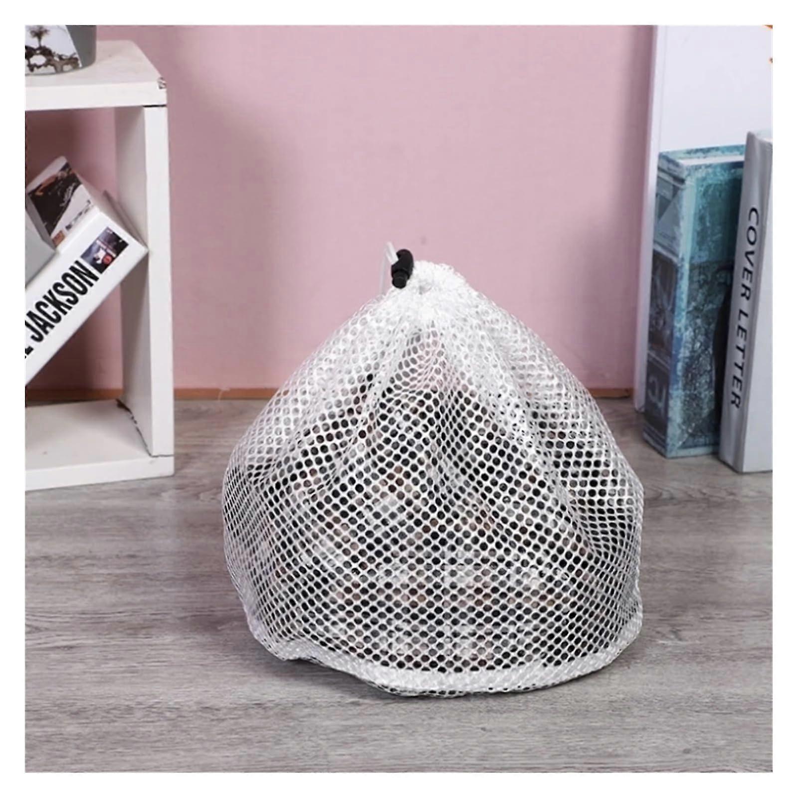 Laundry Bag Mesh Polyester Wash Bags Coarse Net 40cmX50cm