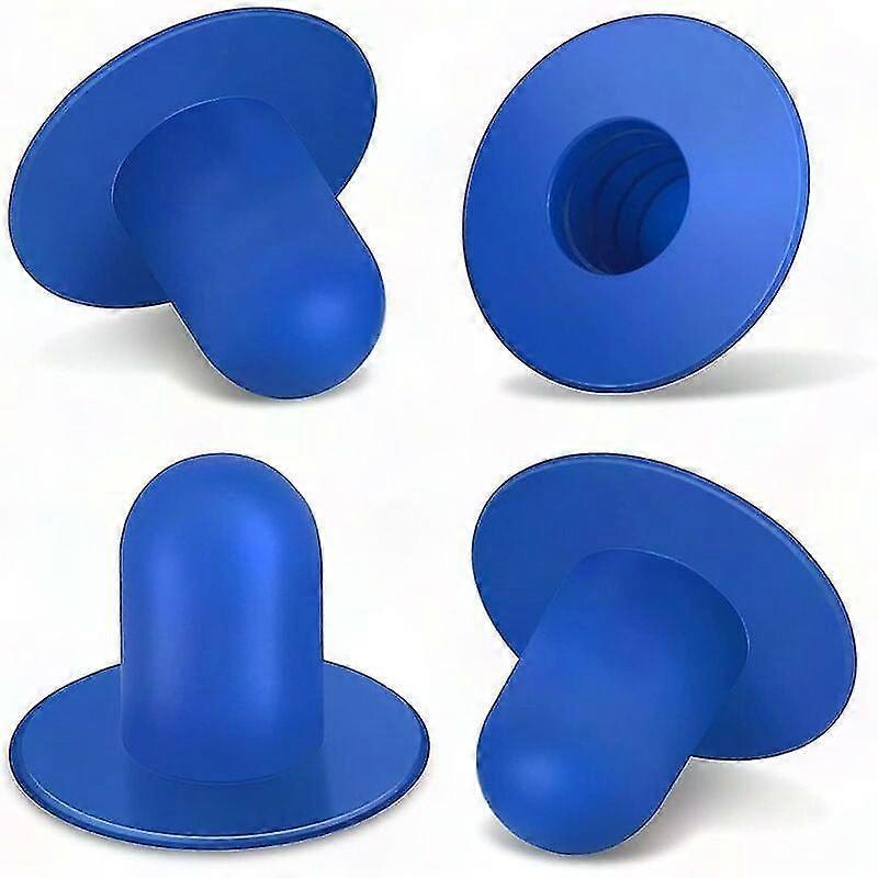 4 Pack Pool Wall Pegs - Replacement Parts for Intex & Bestway Above Ground Pool Filter Pump (Blue)