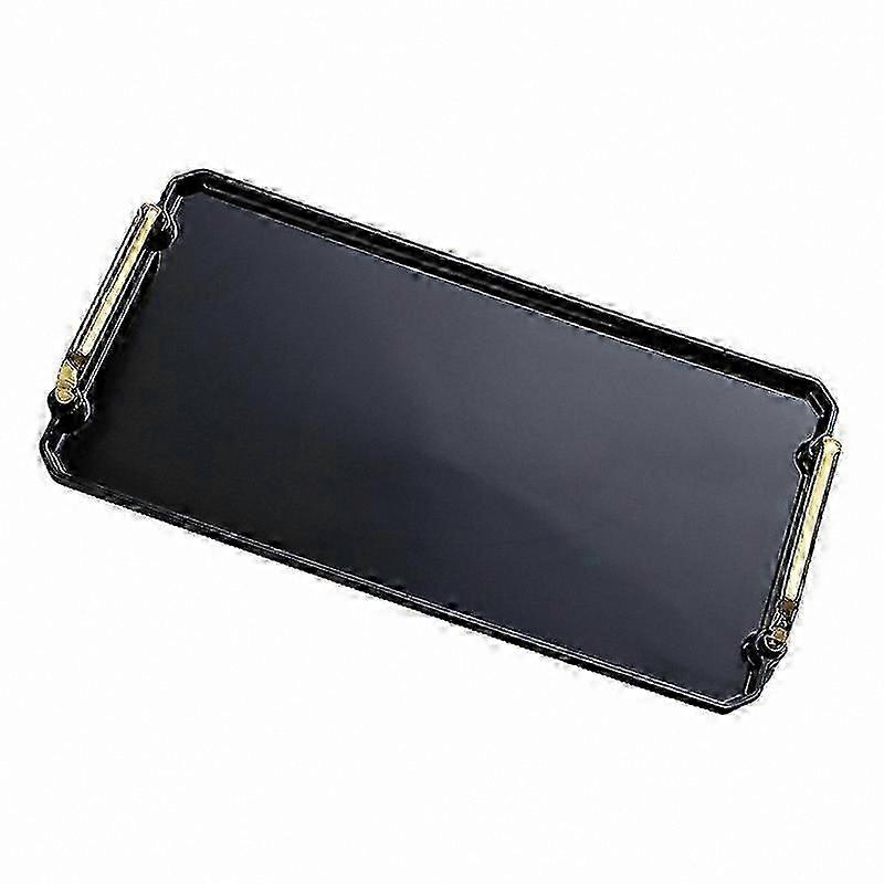 Versatile Plastic Snack and Fruit Serving Tray for Kitchen Use