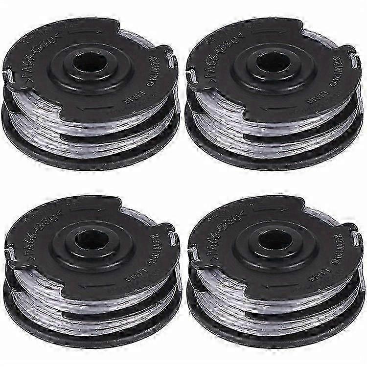 4Pcs F016800351 Mower Spool Set Compatible For BOSCH ART 30-36 LI / ART 30 / ART 27 / ART 24 Grass Trimmer Spool