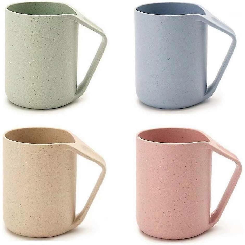 Wheat straw water cup, degradable drinking cup