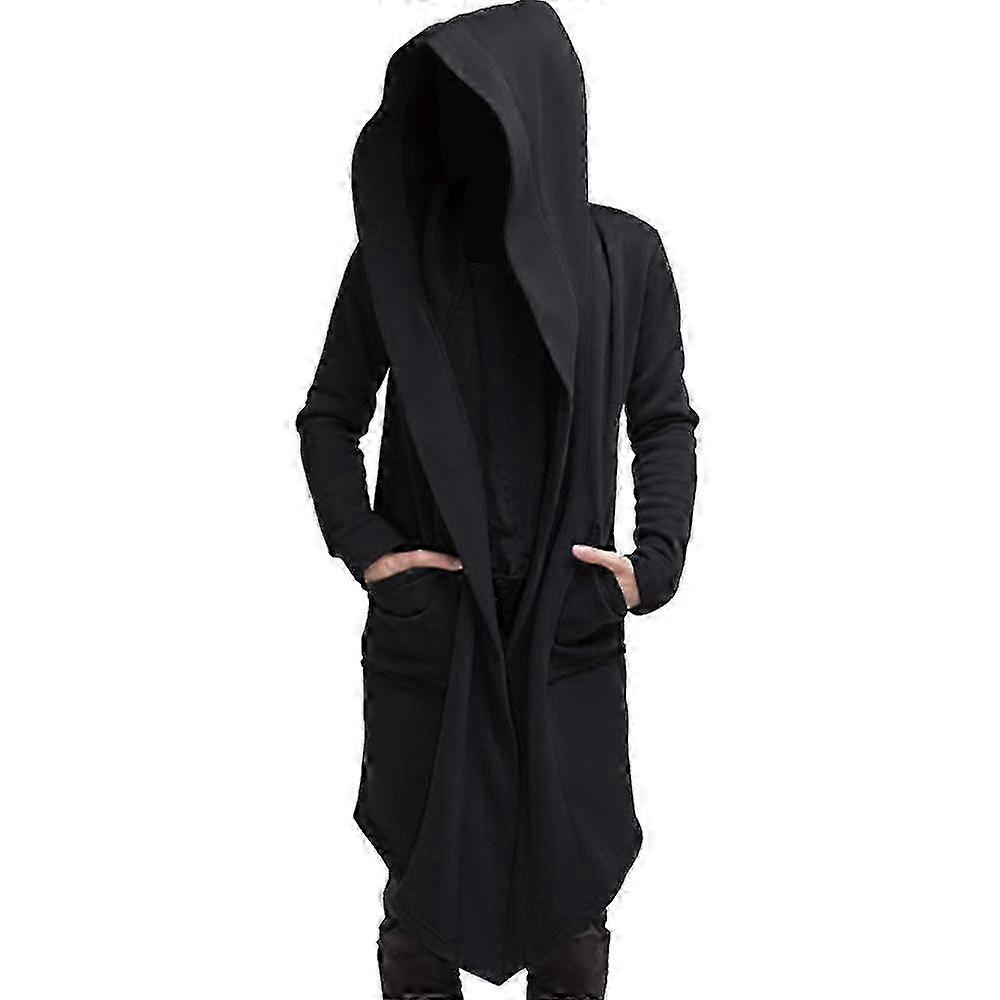 Men's Long Open Cardigan