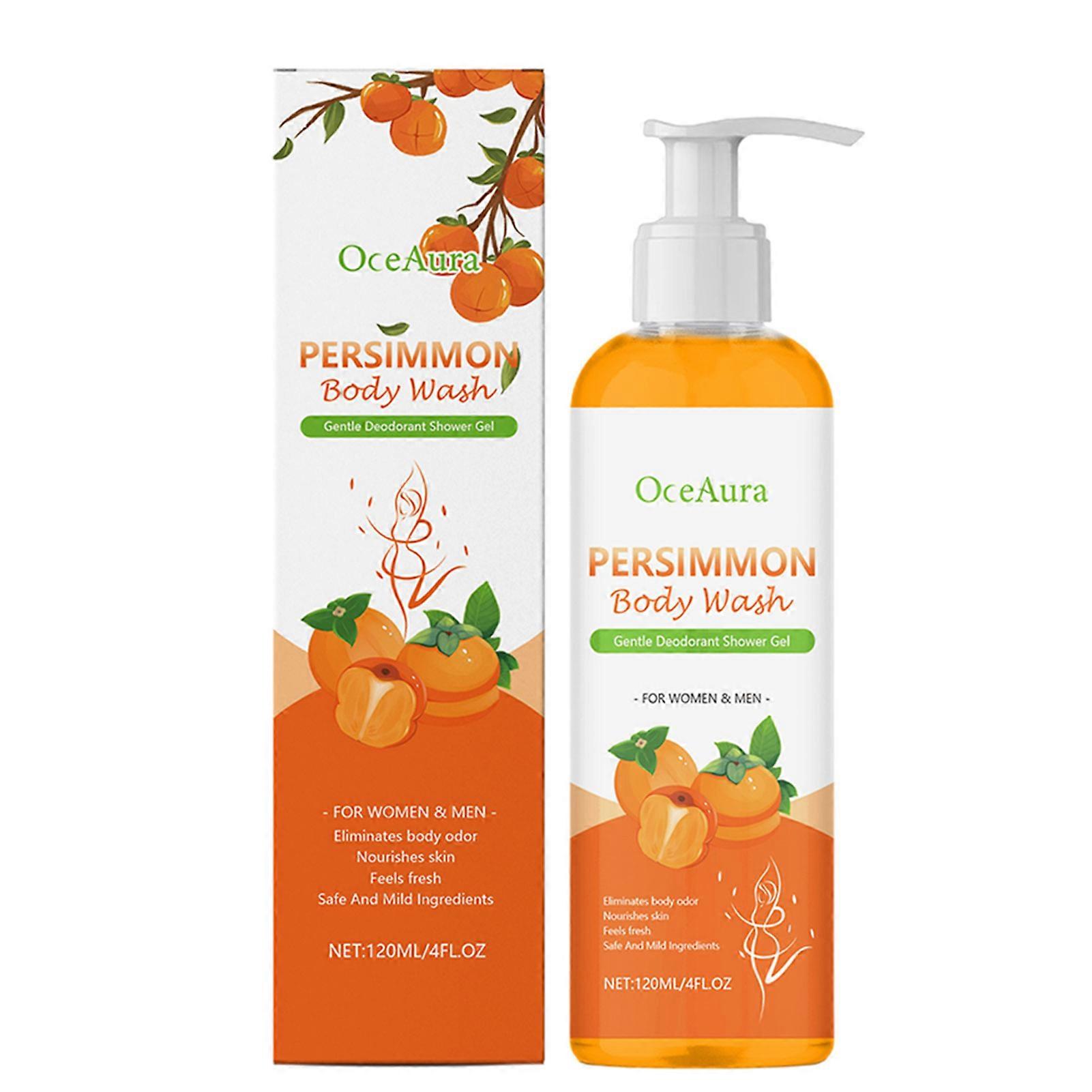 Persimmon Soaps for Old People Smell Gentle Hydrating Body Cleanser for All Skin Types