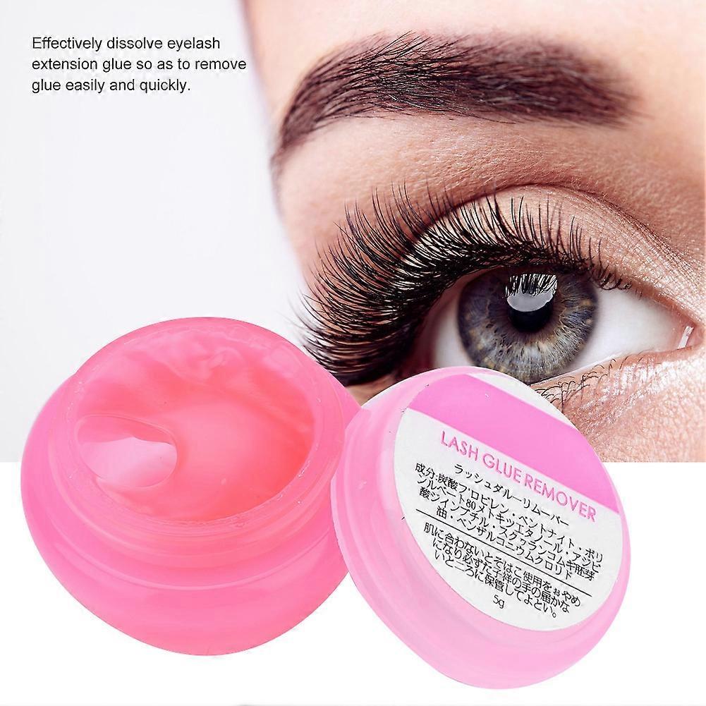Portable Eyelash Extension Glue Remover Gel 5ml Safe & Gentle