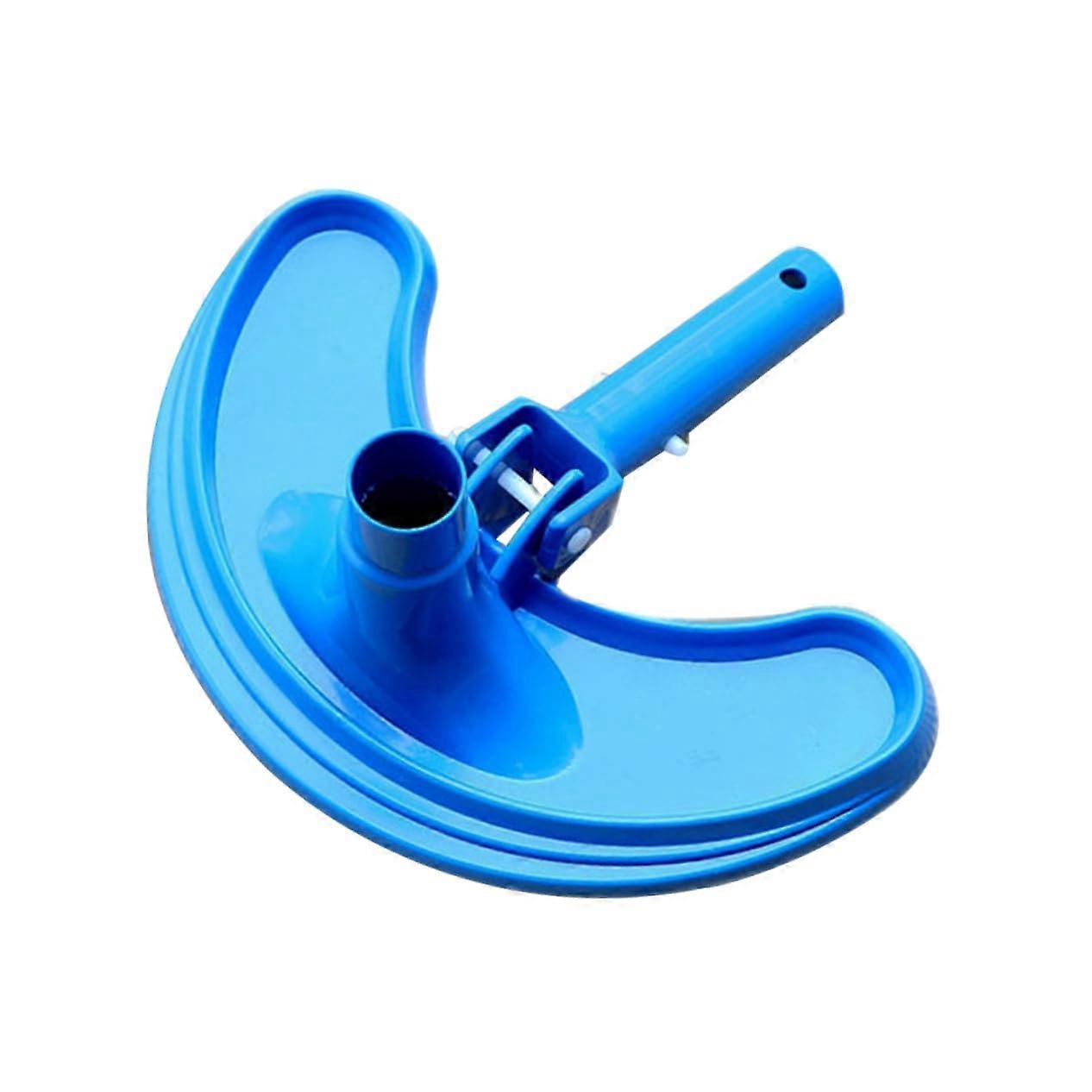 Practical Pool Cleaning Head Brush for Spa Home Hotel Pool Vacuum Head Brush Blue