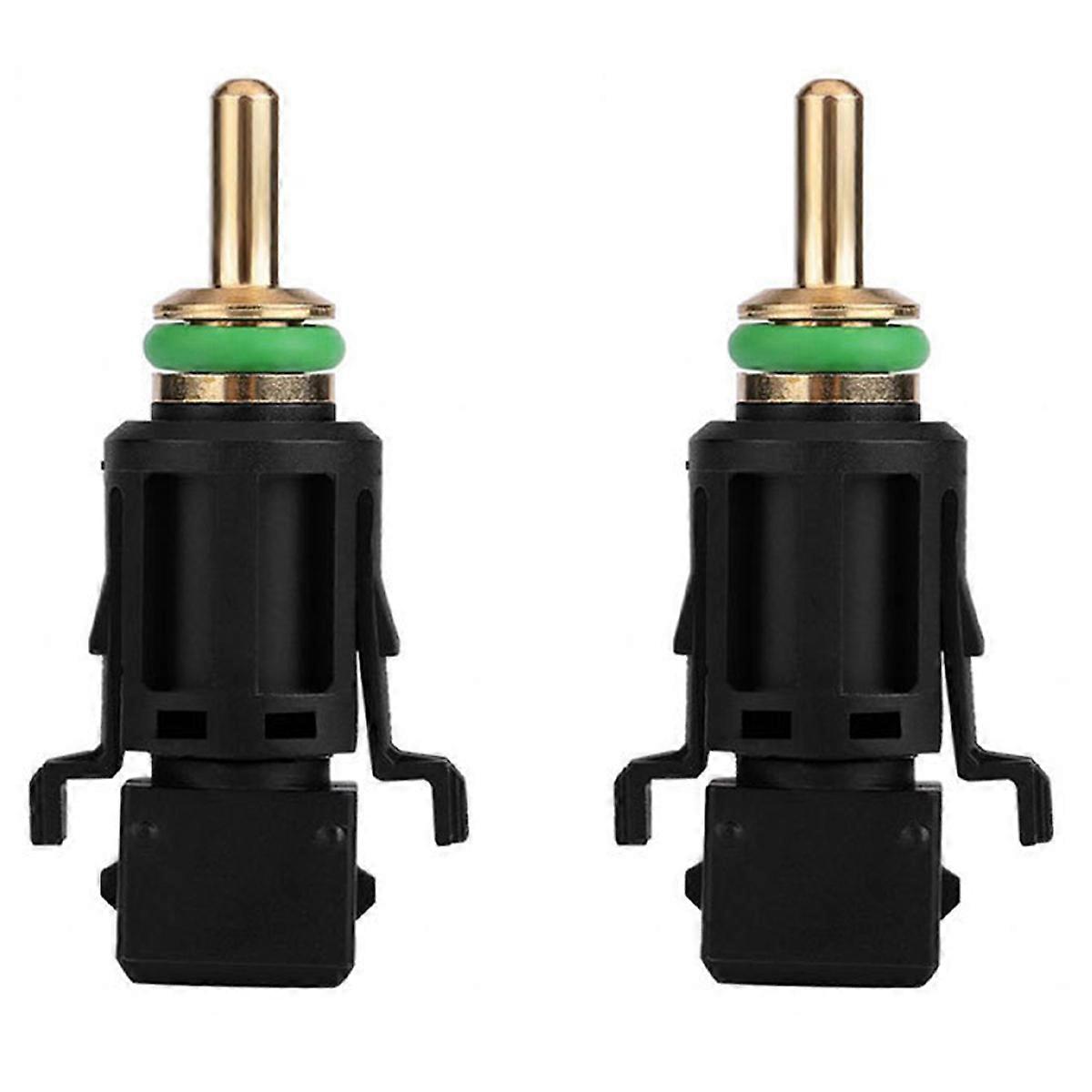 2X 2Pin Car Coolant Temperature Sensor Switch 13621433077 for - E46 E90 E39 E60 E38 E70 X3 X5 Z4 Aut