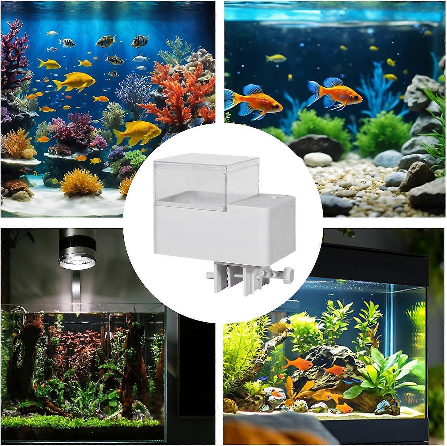 Image showcasing Smart Aquarium Fish Feeder with Programmable Timer, Automatic Food ...