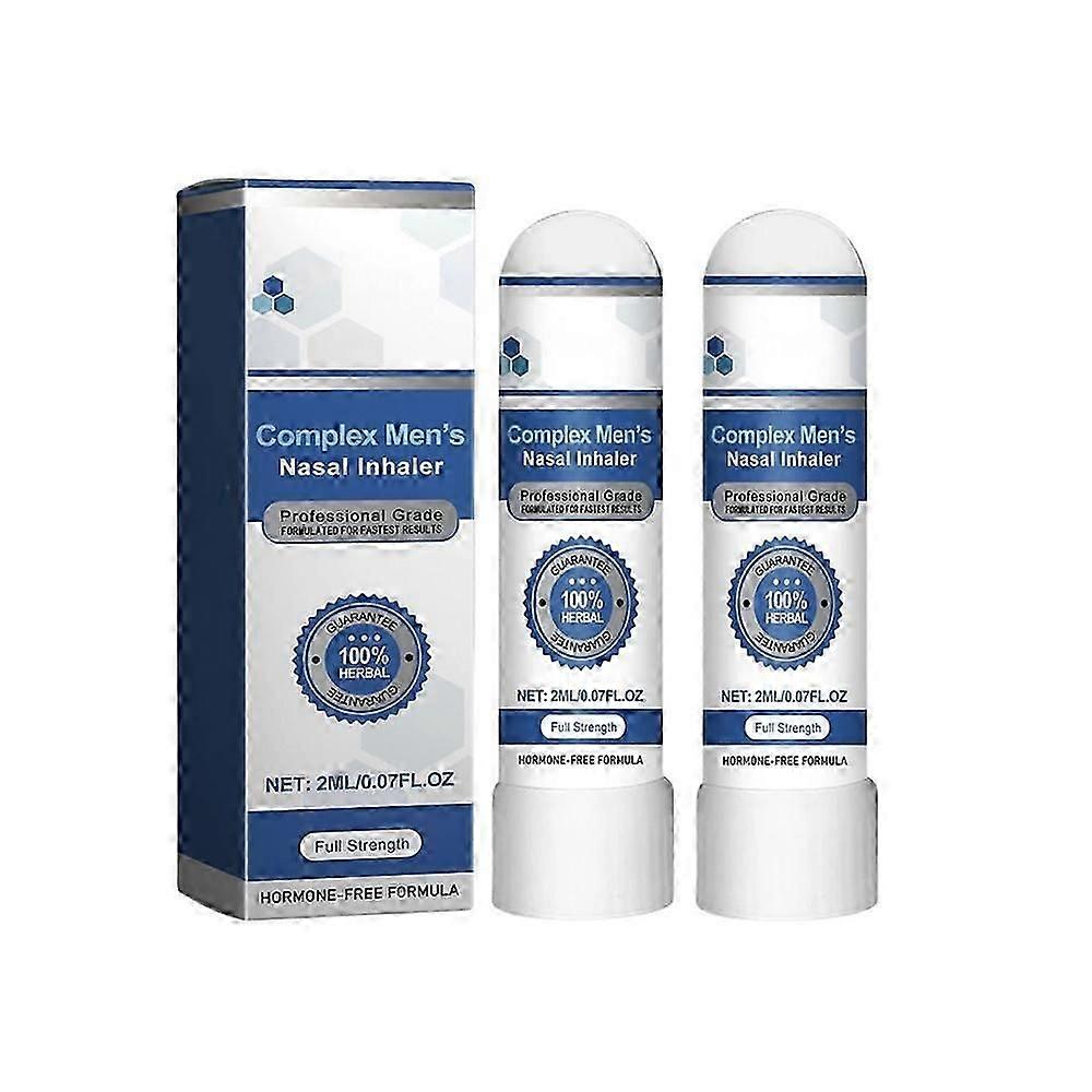 Mens Energy Boosting Nasal Suction Stick Natural Safe Formulation for Daily Use
