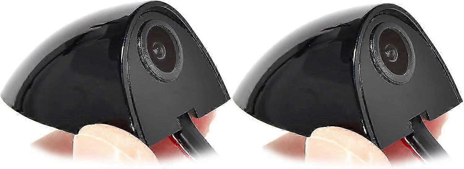 2-Pack Self-Adhesive Car Door Blind Spot Side View Camera