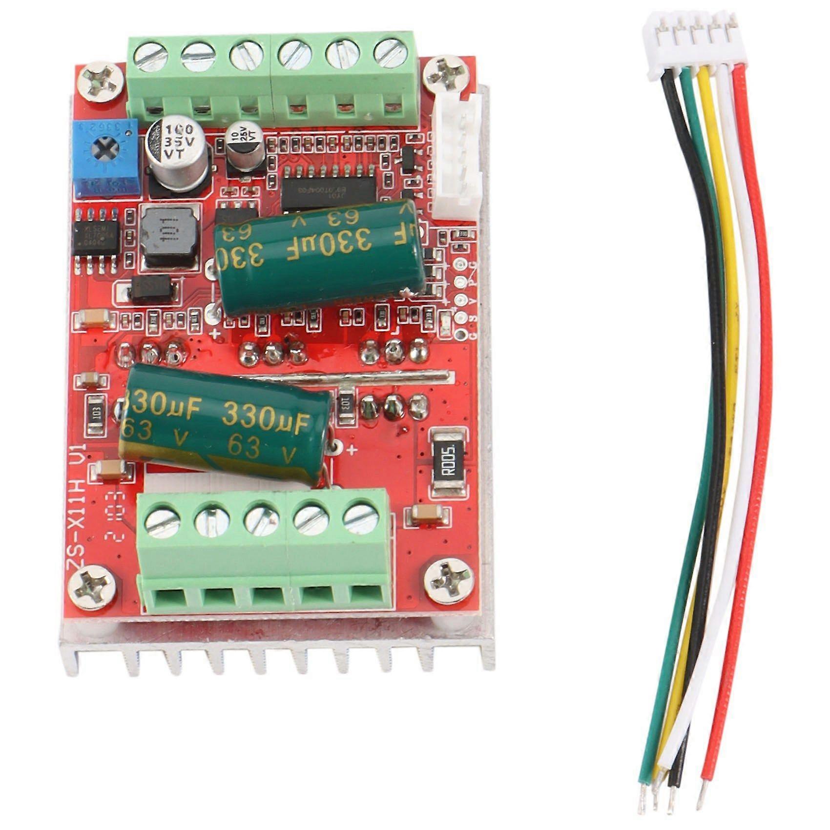 DC6-60V 400W BLDC Three Phase DC Brushless Motor Controller PWM Hall Motor Control Driver Board 12V