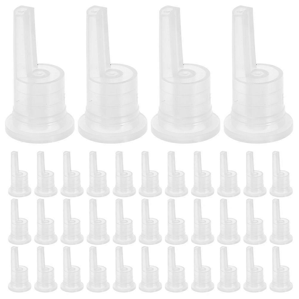 WORGEOUS 150PCS Essential Oil Bottle Seal Inner Plug Sealing Cap for 100ml Bottles with Dropper