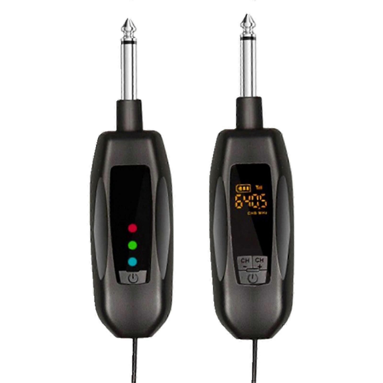 Wireless UHF Instrument Transmitter and Receiver System, Reliable for UK Musicians