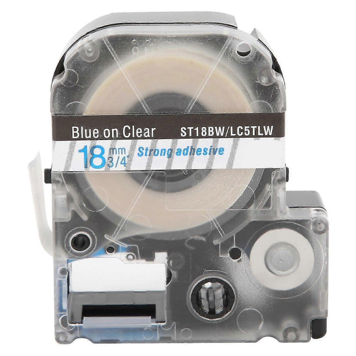 2025 Latest Model Label Maker Tape 18mm PET WaterProof Labeling Tape for