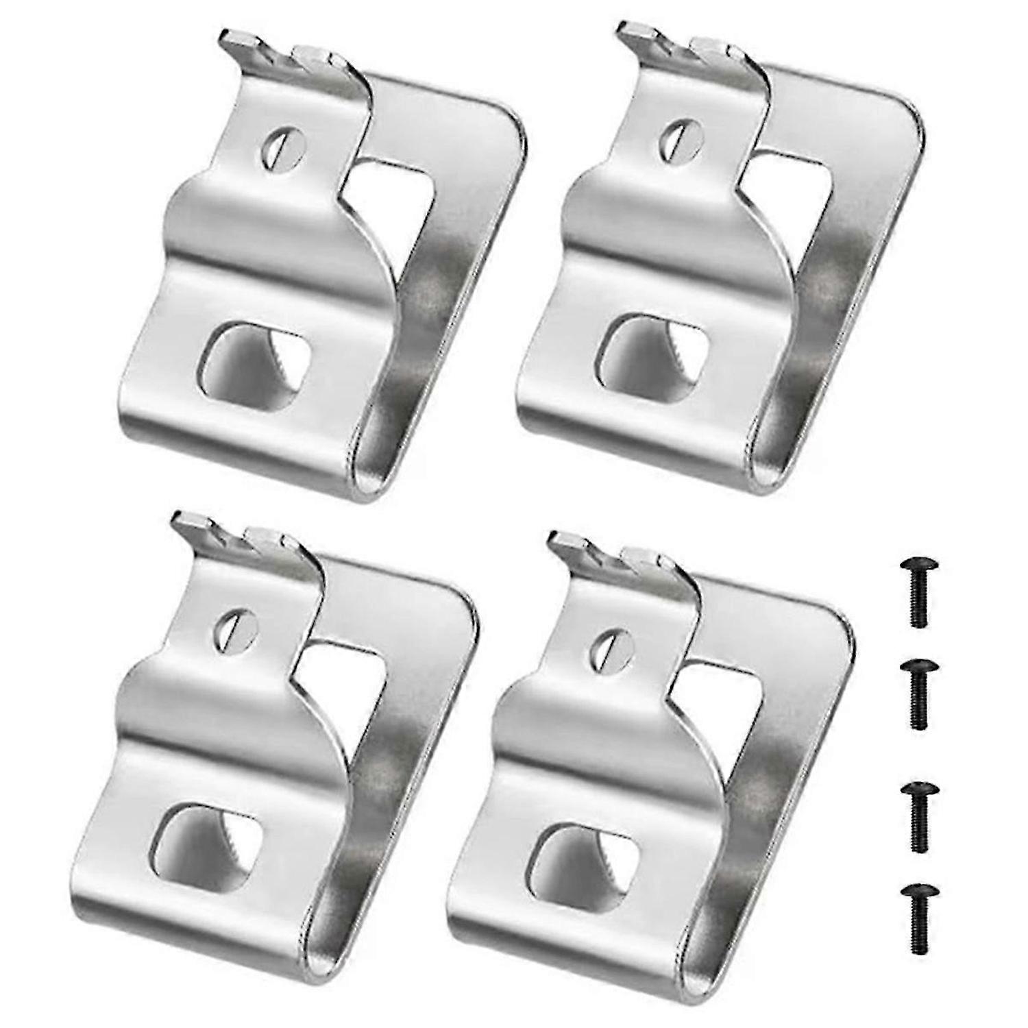 Belt Clips, 4Pcs Drill Tool Clips Hook Kit with Screws