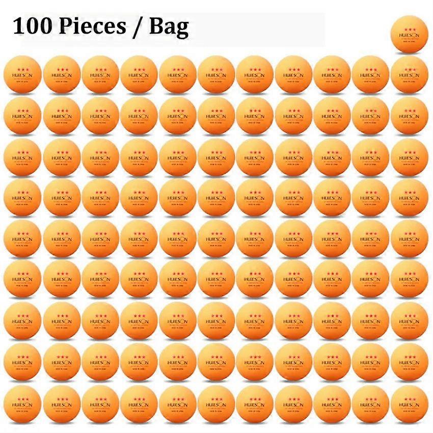40+ 3-star Ping Pong Balls, 20-100 Pack, Abs New Material, Table Tennis Balls