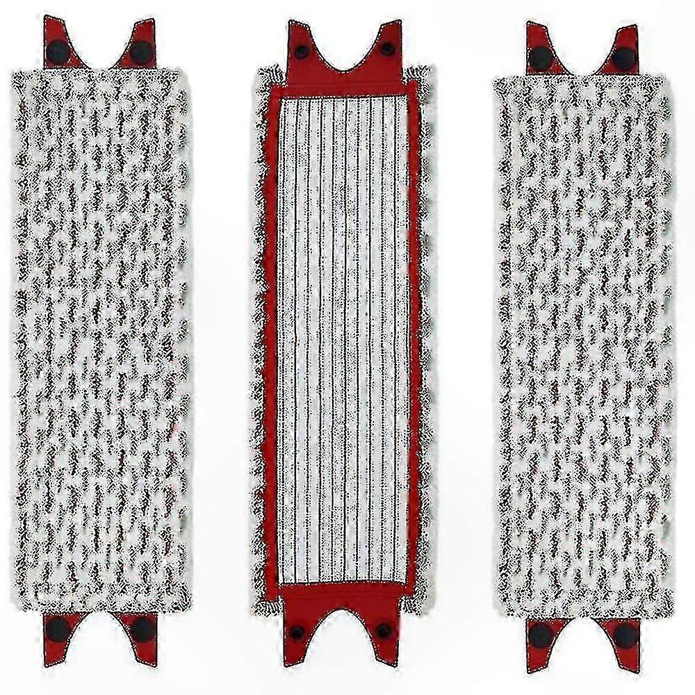 XL Floor Pads Cleaning Refill - 3 Pack Ultra Absorbent Reusable Cloths