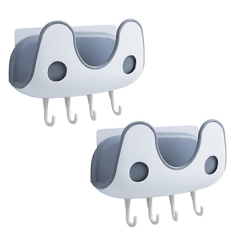 Double-Layer Pot Cover Mounted for Home Use 2Pcs Kitchen Storage