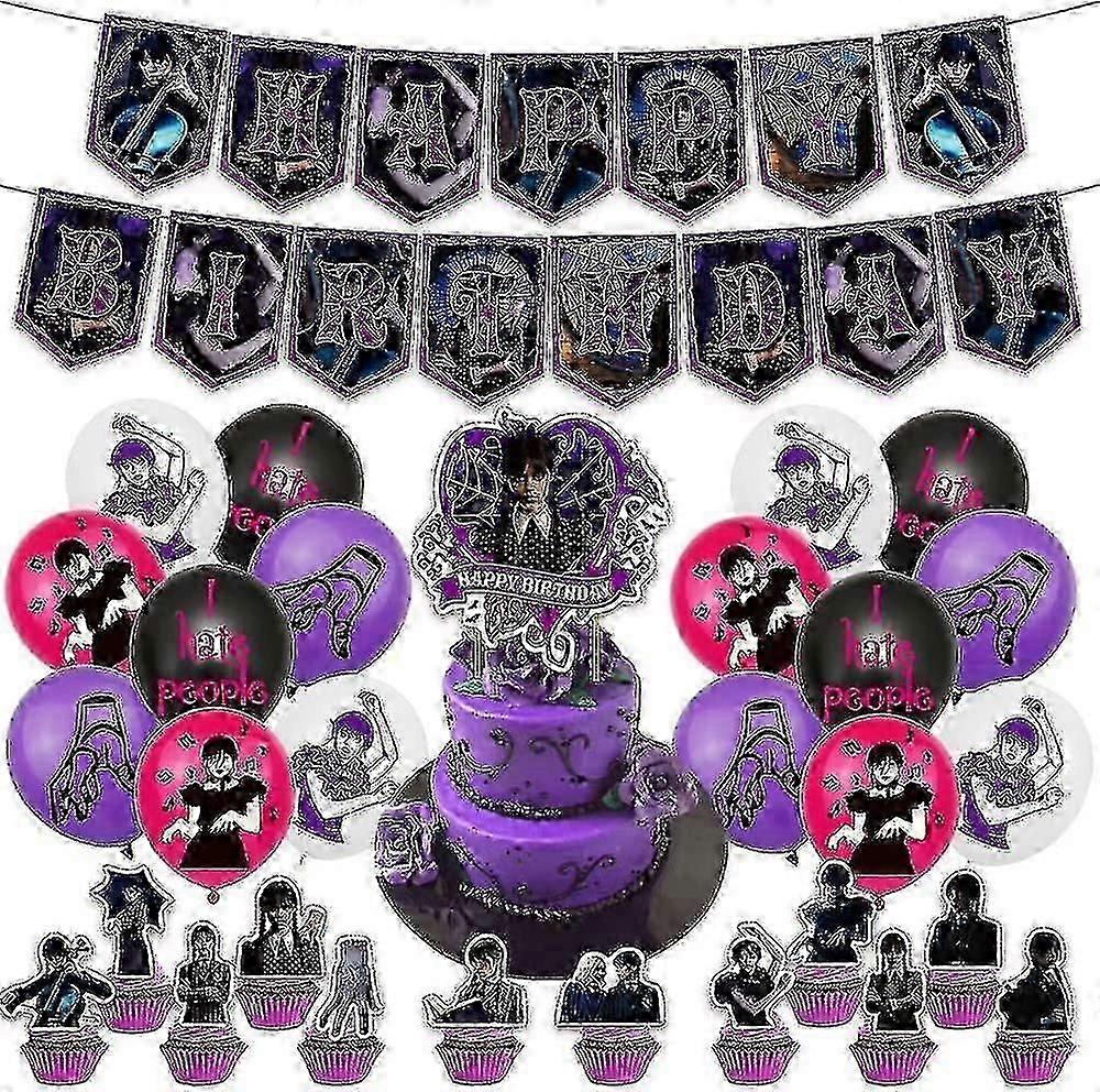 Wednesday Addams Pack - Spooky Decorations