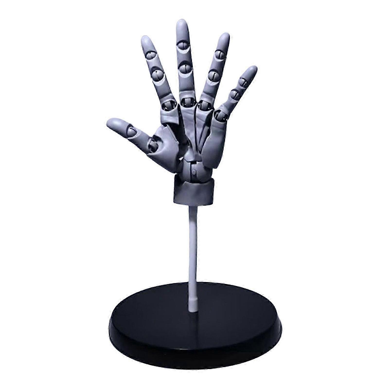 Flexible Moveable Mannequin Hand Artist Jointed Articulated Mannequin Hand Model for Sketching Drawing Desk Decoratio