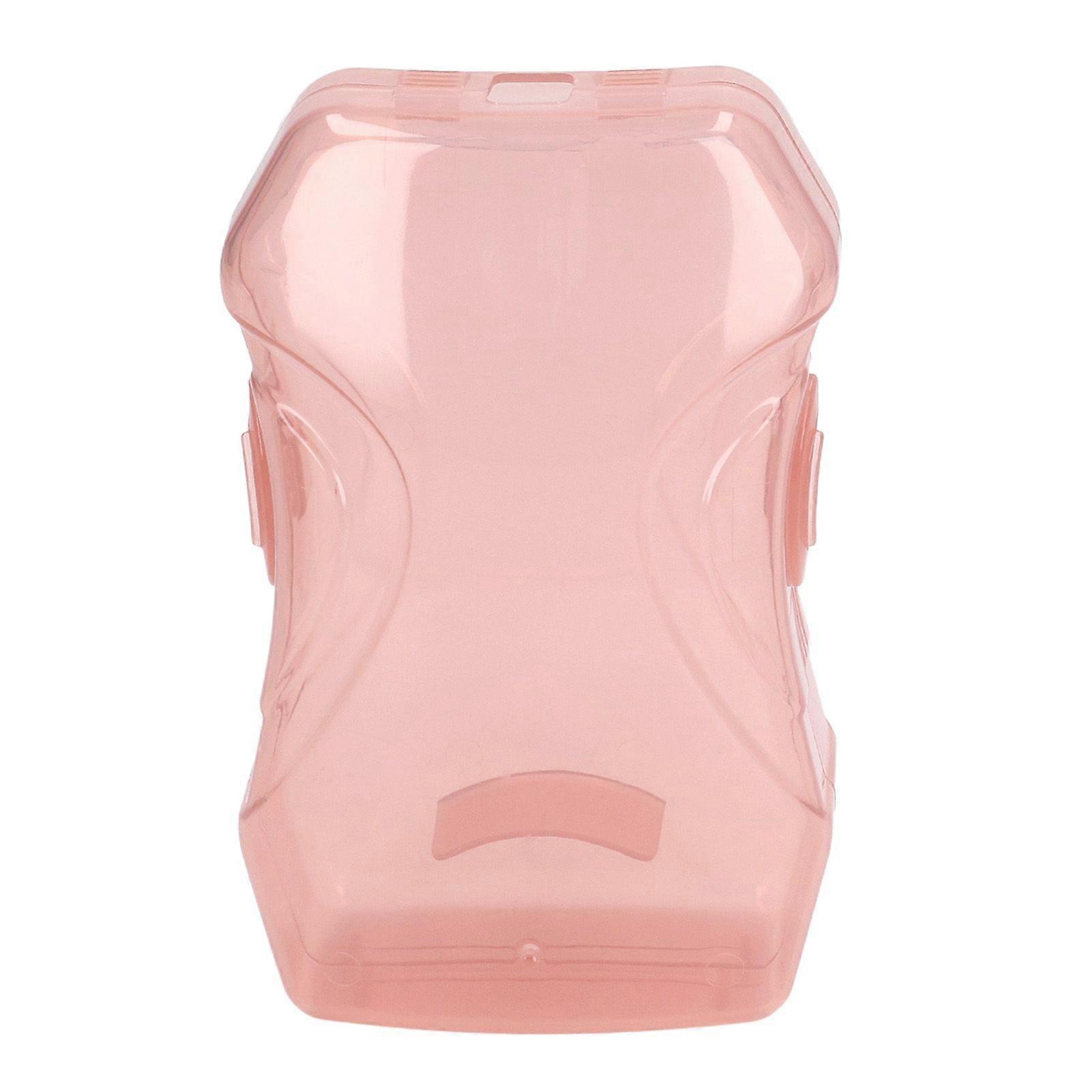 Toddlers Food Pouch Holder Portable Juicing Boxes Squeeze Proof Holder Reusable Container Pink