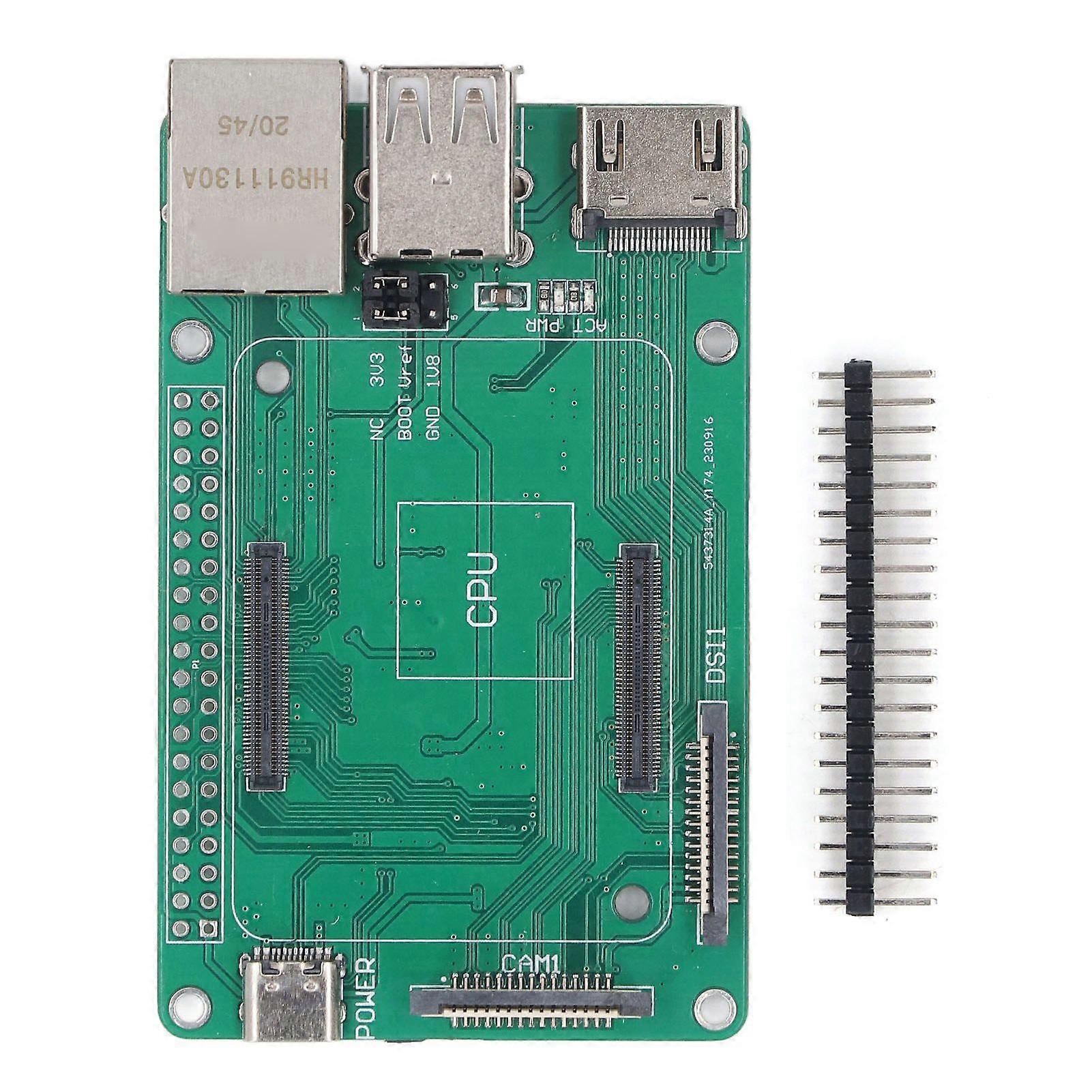 IO Expansion Baseboard Mini CM4 Base Board Module with USB2.0 High Definition Multimedia Interface RJ45 Network Port