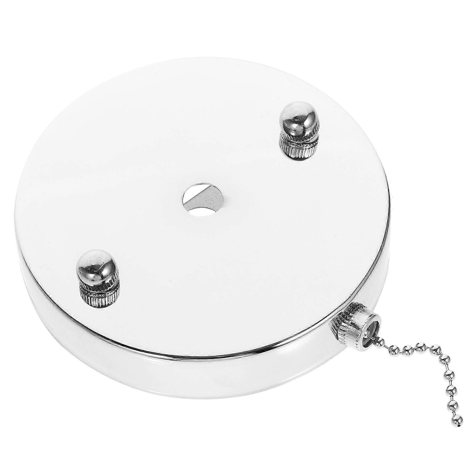 Pull Chain Wall Lamp Switch for Light Control 1Set Durable Silver