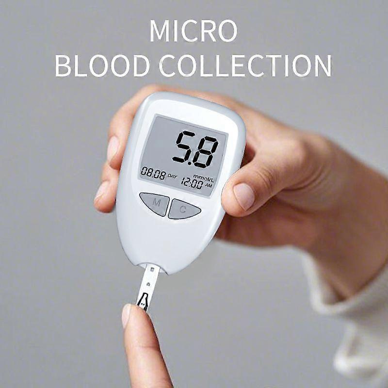 3-in-1 Health Monitor: Check Blood Glucose, Ketone & Uric Acid Levels with One Device & Strips