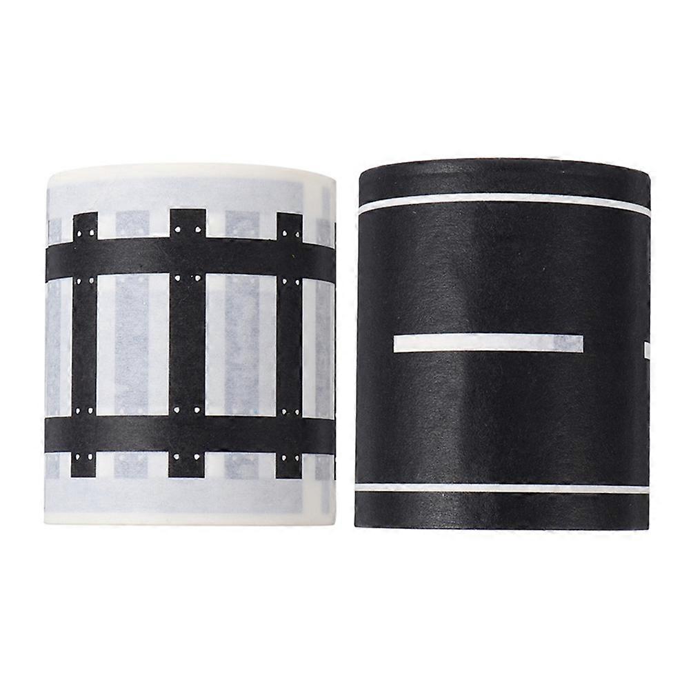 Creative DIY Road Traffic Adhesive Tapes for Kids Use 2 Rolls