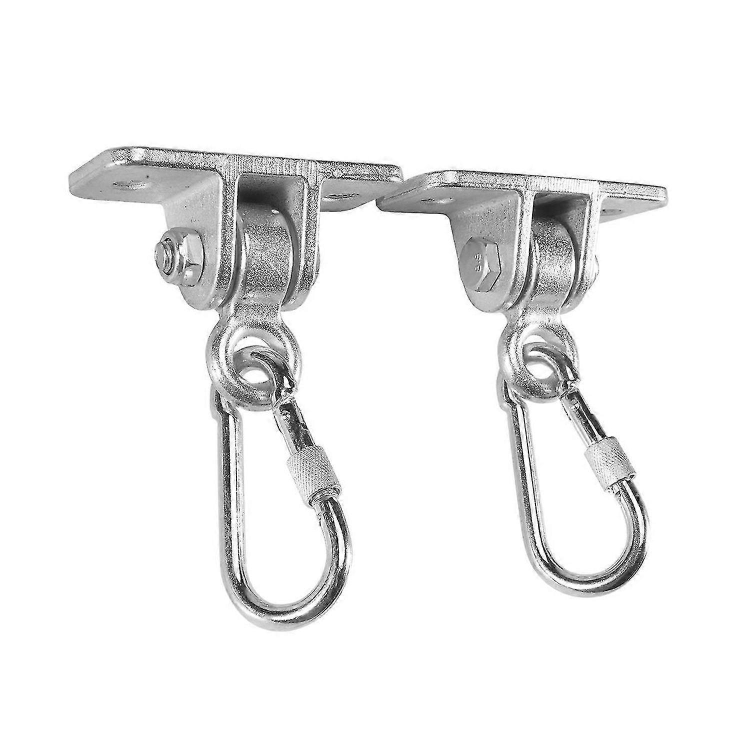 Locking Snap Hooks | Heavy Duty Swing Hook Hangers Seat Trapeze Sets | Static Tension 5000 Lb Capaci