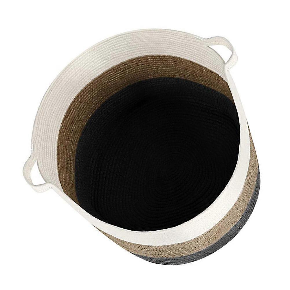 Multipurpose Basket for Home 1Pcs White Cotton Rope Storage Box