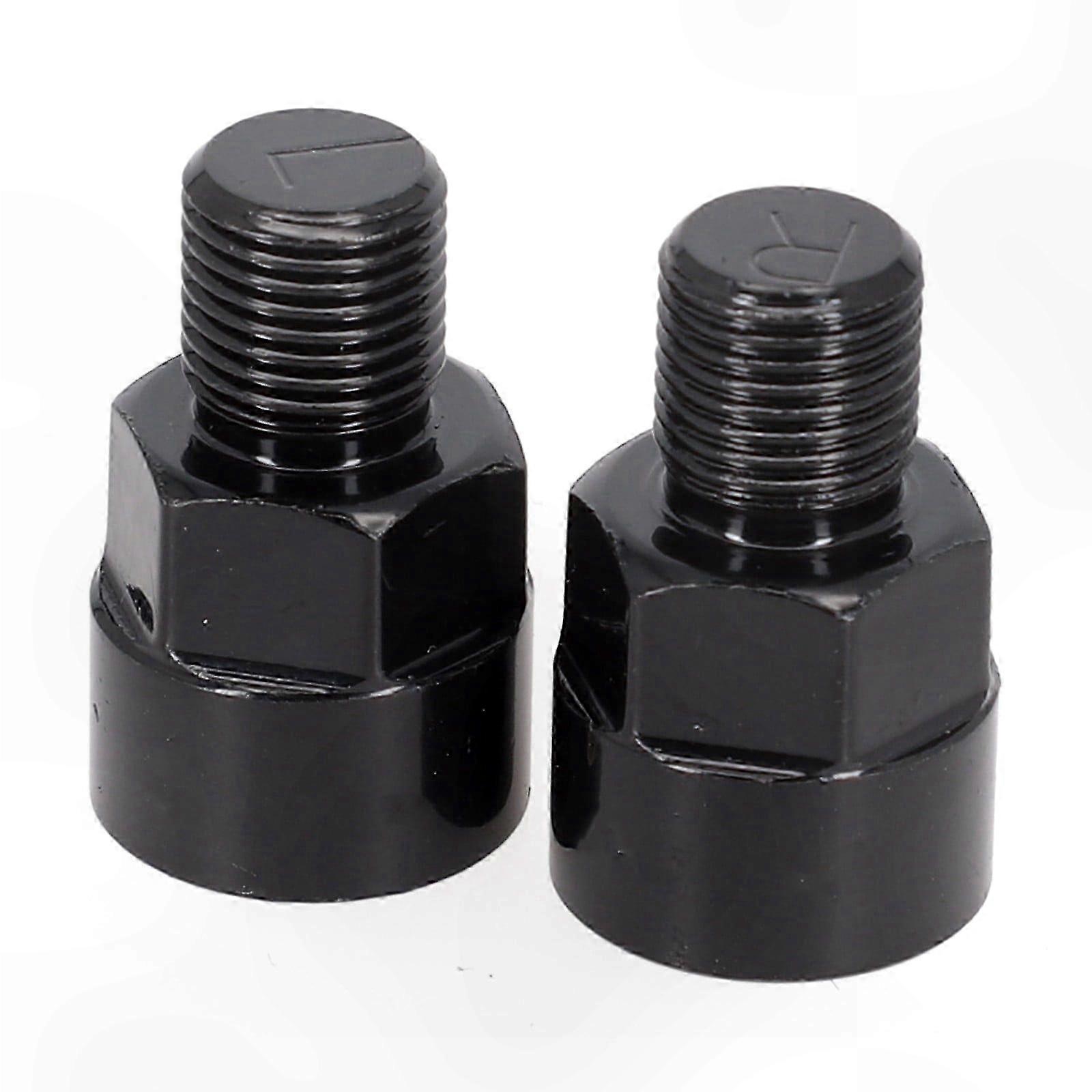 Adapter för cykelpedaler - Konverterar 9/16" till 1/2" vev för cykelpedaler