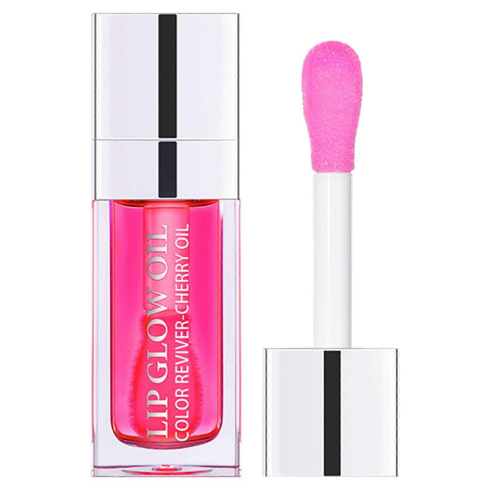Zlezpi Lip Glosses Moisturizing Lip Gloss with High Gloss to Make Lips Look Fuller Lip Gloss Non Stick Lip Makeup 6ml